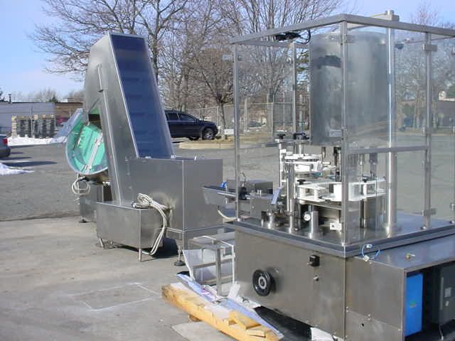 Ima F-350, STAINLESS STEEL AUTOMATIC PUMP PLACING SYSTEM