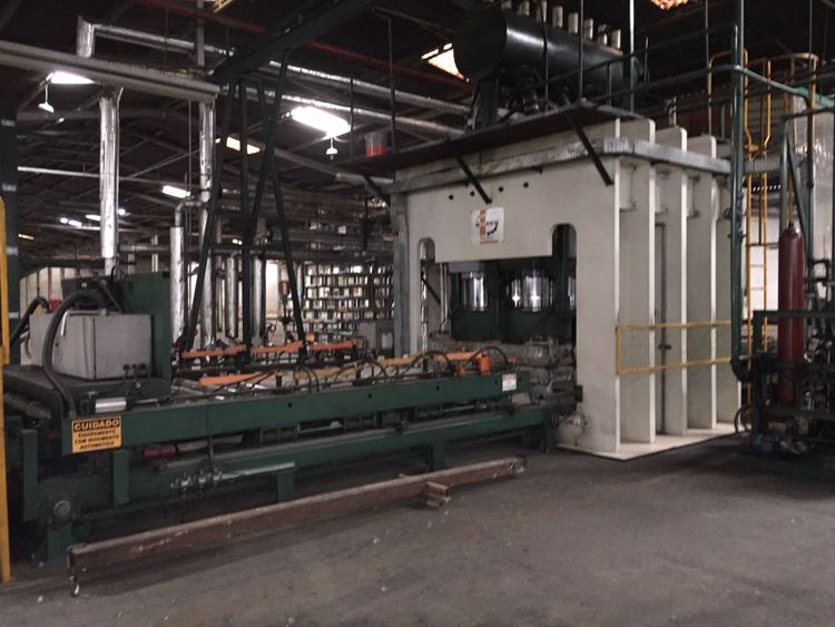 Omeco Short cycle pressing line