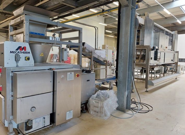 Mecatherm Kneading line, divisions and pre-fermentation