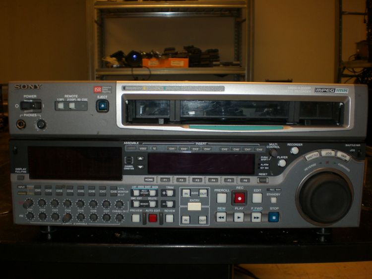 Sony MSW-A2000P VTR's Recorder & Player