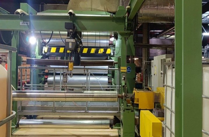 German 2.600 mm coating machine for paper & board, rebuit 2014