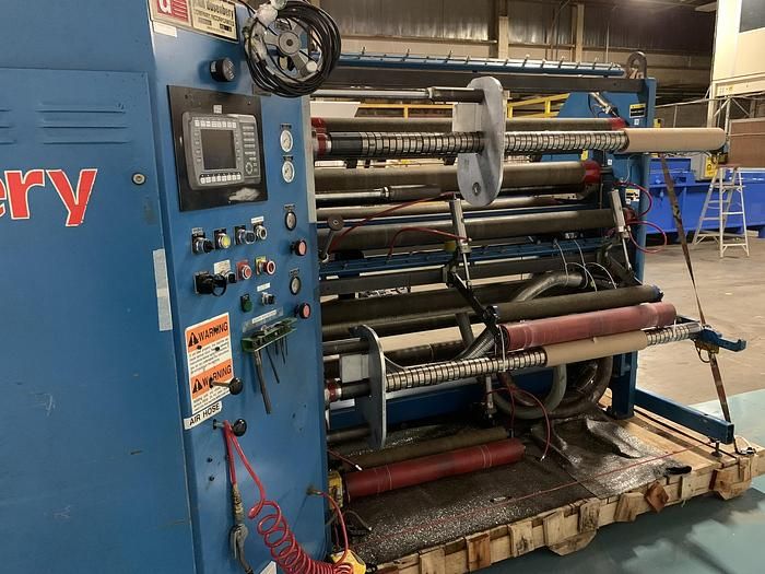 Dusenbery 63" 835-30 Duplex Cantilevered Slitter Rewinder