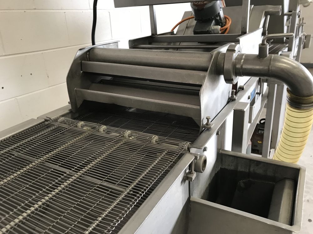 Koppens ER400 Automatic batter and breadcrumb coating line