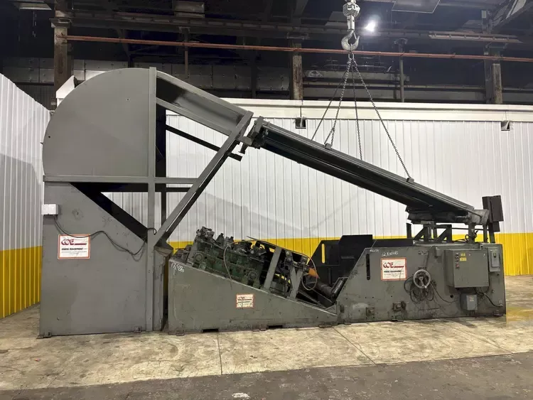 COE CPCC-20072 Coil Feed Lines Reverse Loop Cradle Straightener Combination