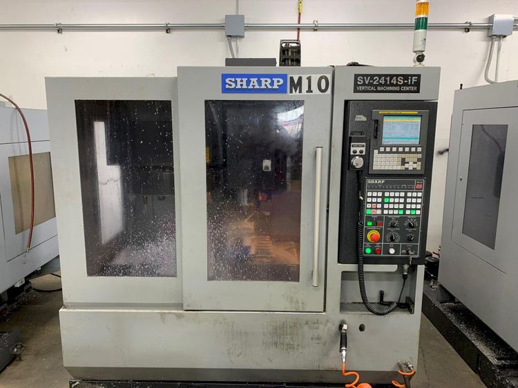 Sharp SV-2414S-iF CNC Vertical Machining Center New 3 Axis