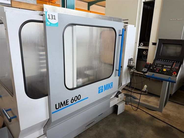 Mikron UME 600 3 Axis