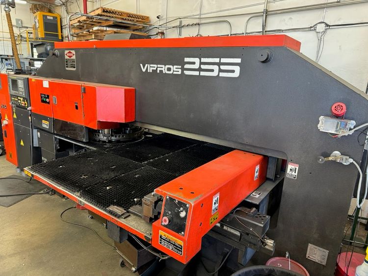 Amada Vipros 255 Turret Punch 22 Ton