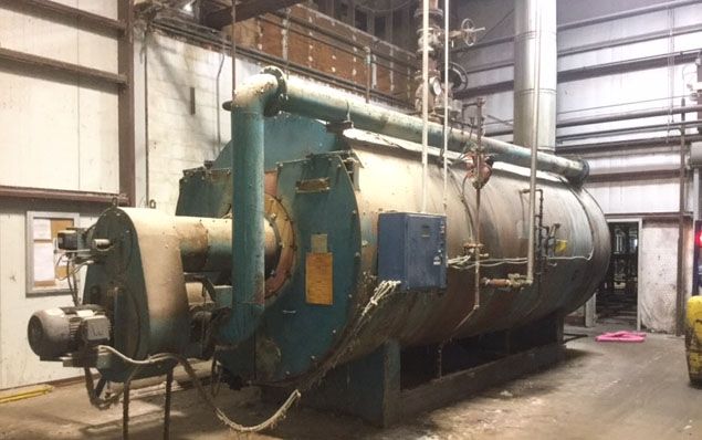 York Shipley Steam Boiler 17,000 pounds/hr