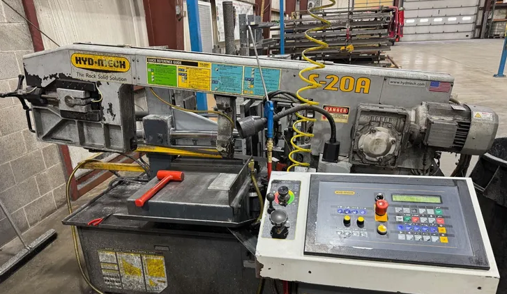 Hyd-Mech S-20A Band Saw Semi Automatic