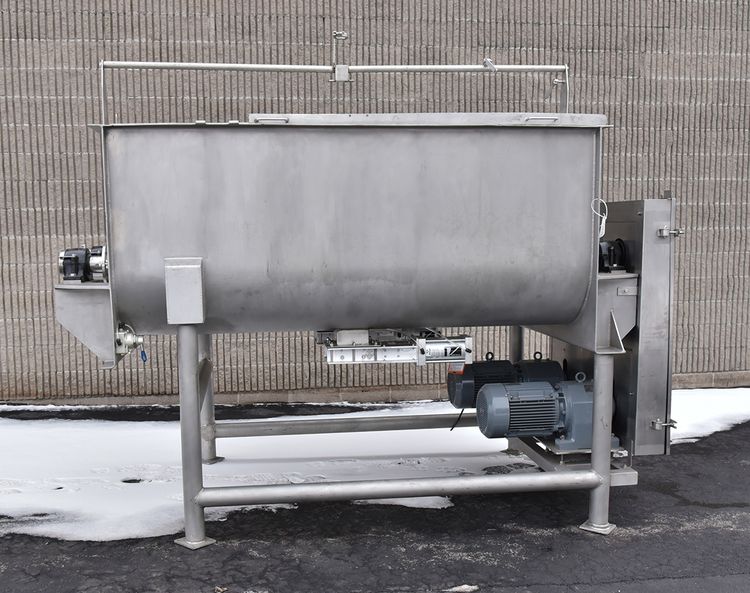 DUAL SHAFT DOUBLE RIBBON BLENDER