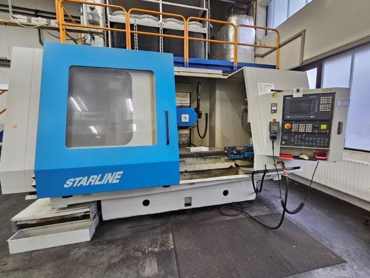 Starline SIEMENS 840D 2800 rpm Ziersch Starline 1000 CNC 2000 3 Axis