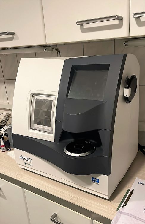 Essilor Delta 2 drill with Tess Tracer