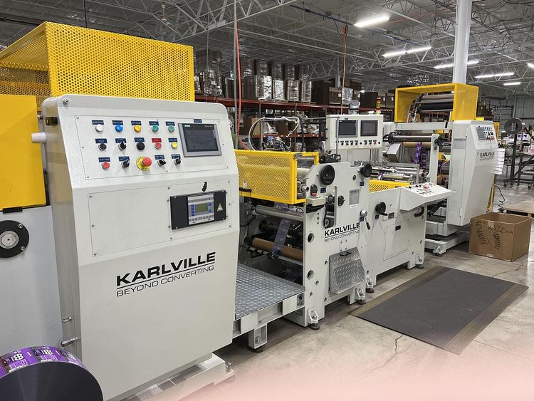Karlville Seaming Machine for Shrink Labels