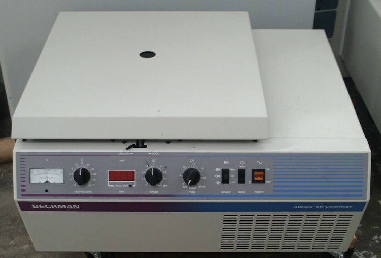 Beckman Allegra 6R, Refrigerated benchtop centrufuge