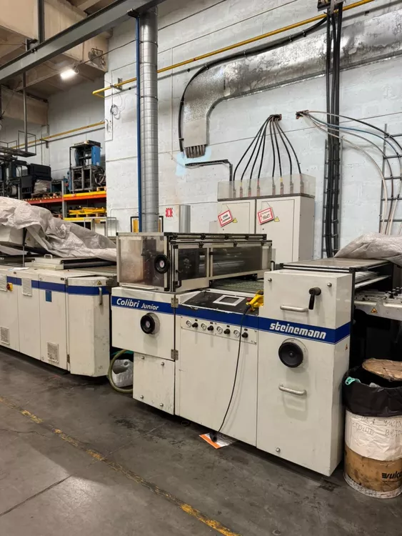 Steinemann Colibri Junior 74 UV Coating Line