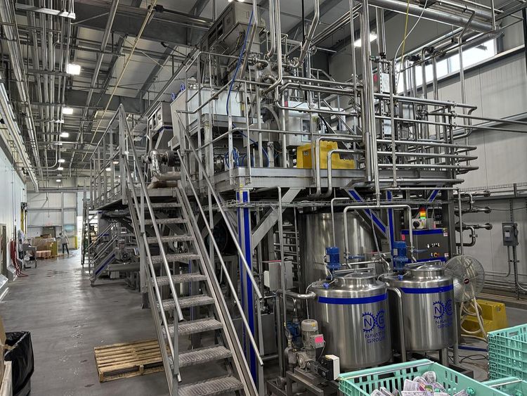 Navatta  Complete Hot Fill Cup line