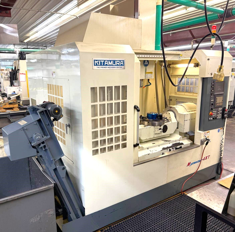 Kitamura MYCENTER 4XT Universal Trunnion Table 4 Axis