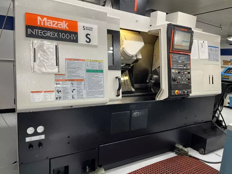 Mazak Mazatrol Matrix CNC control 6000 RPM INTEGREX 100-IVS 6 Axis