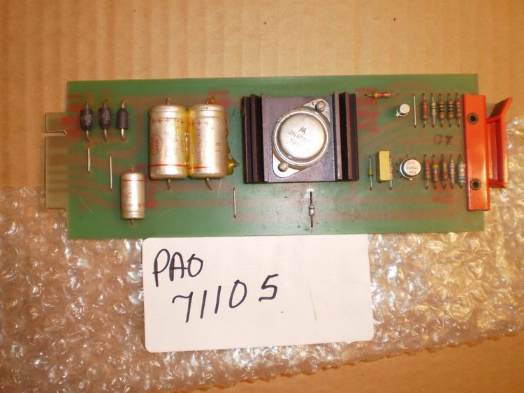 7 Nuovo pignone PAO-71105, Circuit Board