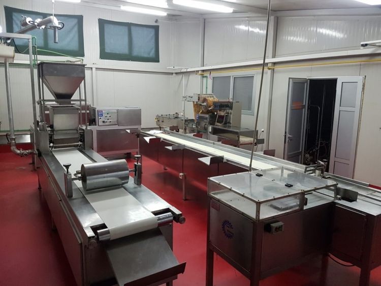 Gocmen Semi-automatic line for bars - cookies