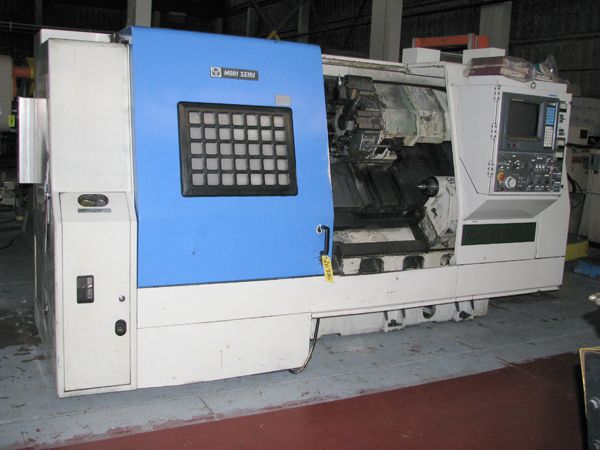 Mori Seiki Fanuc 15TF CNC Control 3500 rpm SL35MC/750 CNC LATHE 2 Axis