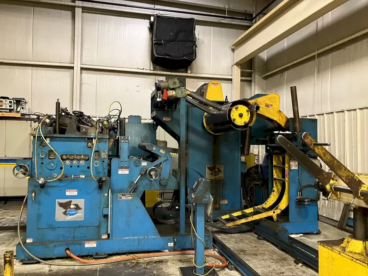 COE NCHF-40 Coil weight capacity: 20,000 Lbs