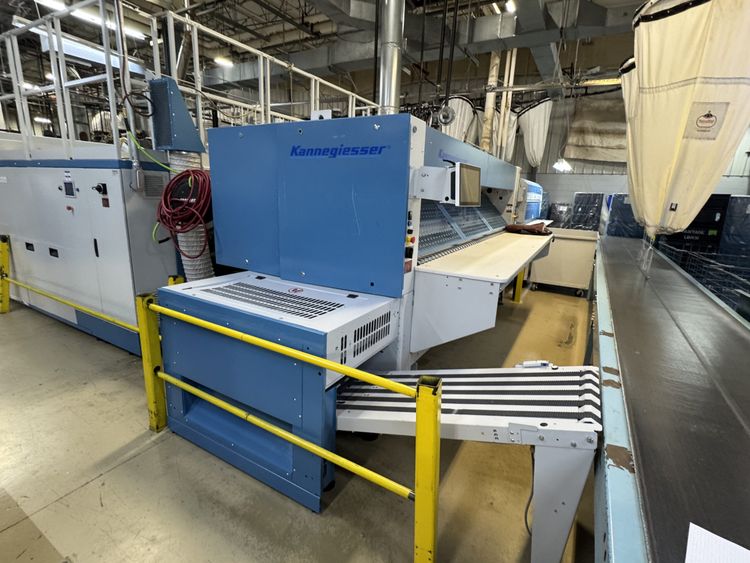 Kannegiesser CFM Folder Crossfolder with Stacker
