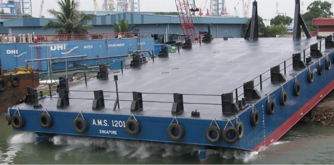 Construction Barge