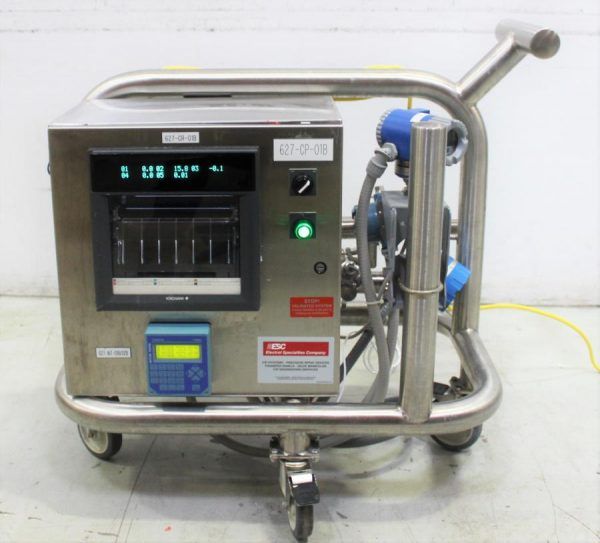 Electrol Specialties 948AAD Clean In Place (CIP) Data Recording Cart