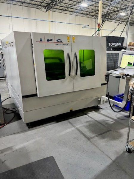 IPG Photonics 4000 WATT FIBER LASER CUBE  CNC G-Code Compliant HMI Control