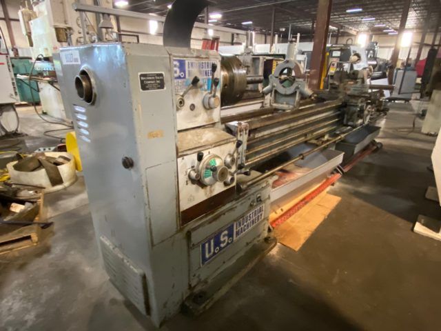 U.S. Industrial Engine Lathe 1500 RPM 21 x 120