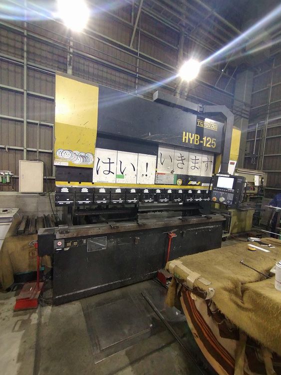 Toyokoki Press Brake  HYB-12530 125 Ton