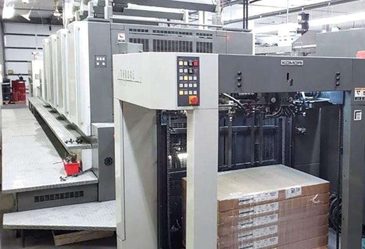 Komori LS440+CX (UV) 28"x40"