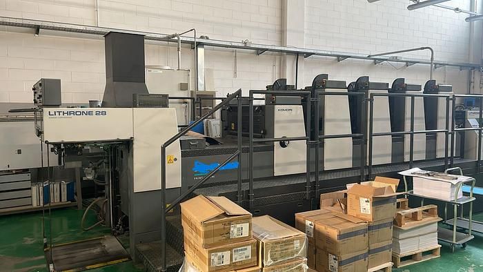 Komori L428 +Lack