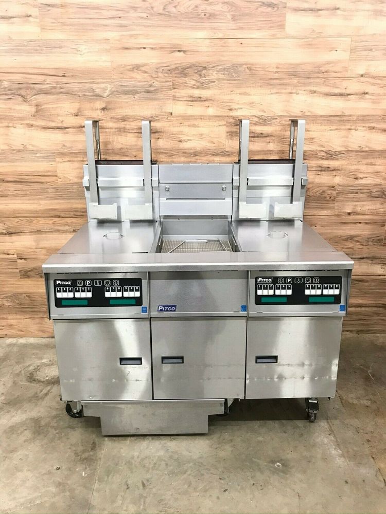 Pitco SG14JS Dual Fryer System