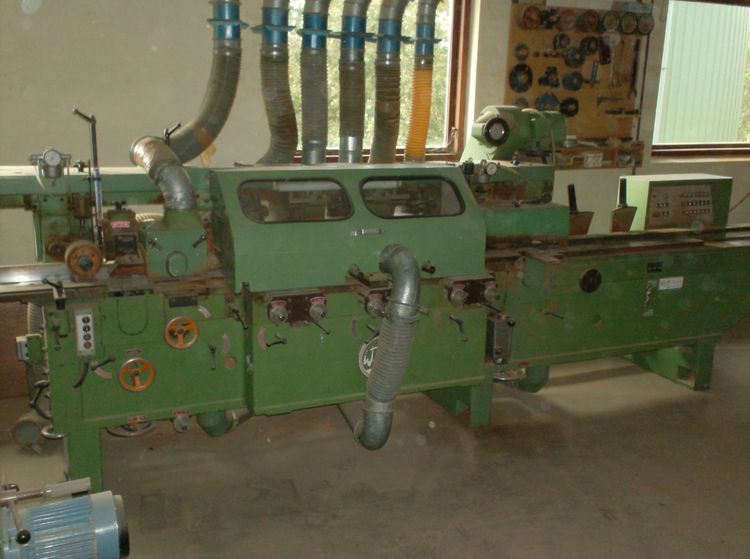 Weinig U 14N, Four side moulder