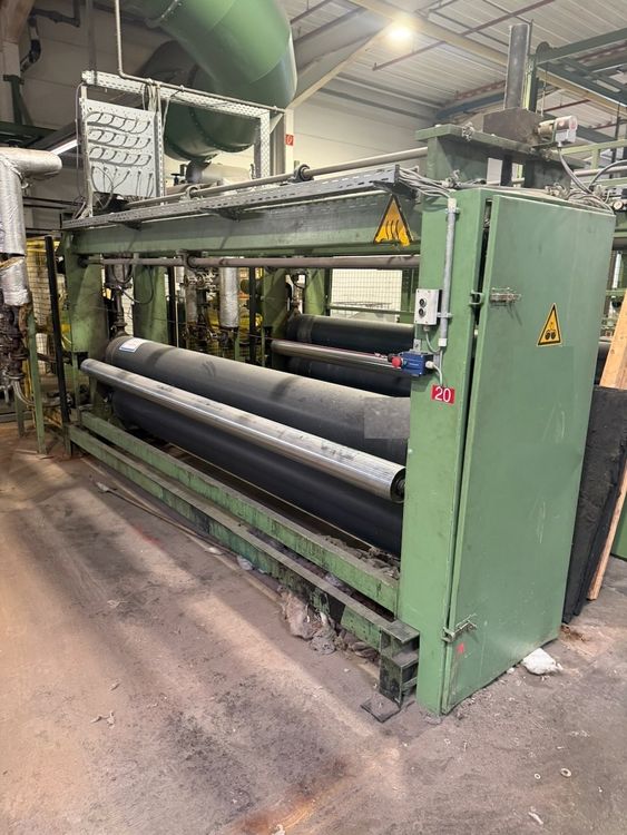 Mohr 380 Cm double cylinder thermobonding calender