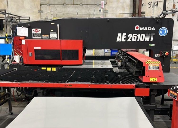 Amada AMADA AE 2510NT SERVO DRIVEN TURRET PUNCH, NEW: 2017 AE 2510NT