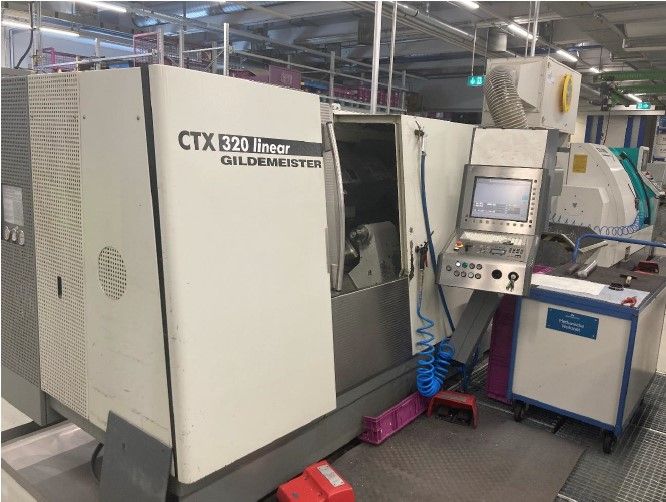 Gildemeister Heidenhain iT Plus 5000 U/min. CTX 320 V3 linear 2 Axis