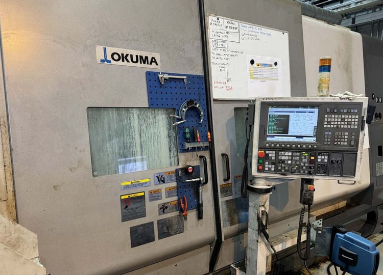 Okuma Control OSP-P-200L Variable Speed MacTurn 550 2 Axis
