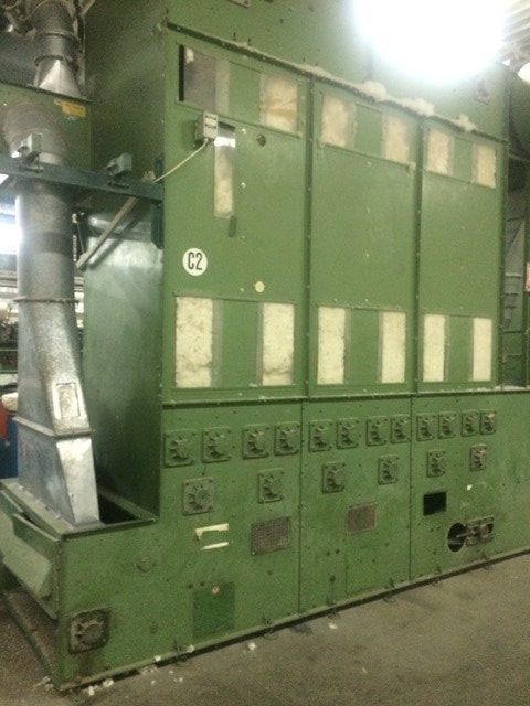 Marzoli, Rieter, Trützschler Open end plant