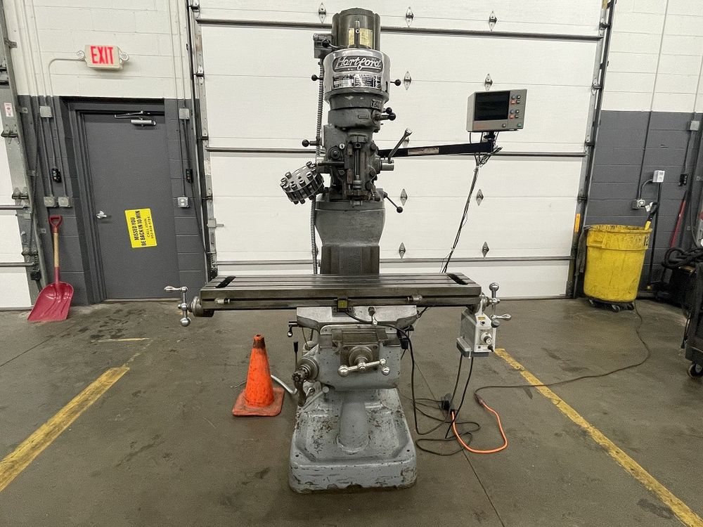 Hartford 2S Manual Turret Milling Machine 2720 rpm