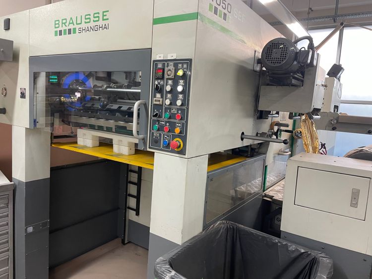 Brausse 1050 SEF Automatic Foil Stamping and Stripping Machine