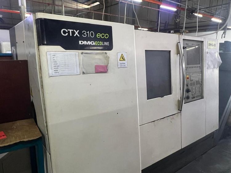 Deckel Maho Siemens 810D Powerline 5000 rpm DMG CTX 310 ECO 2 Axis