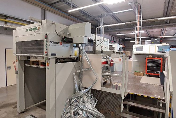 Bobst SP 102 BMA Foilmaster
