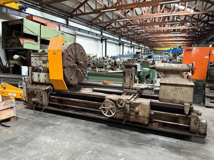 WMW Niles Engine Lathe 382 rpm Ø 1400 x 2000 mm