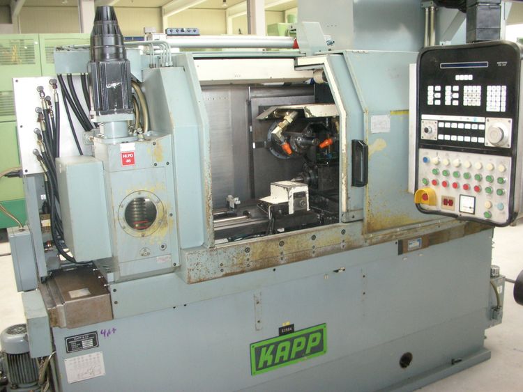 Kapp VAG 481 CNC Max 6000 Rpm CNC Controlled Horizontal Gear And