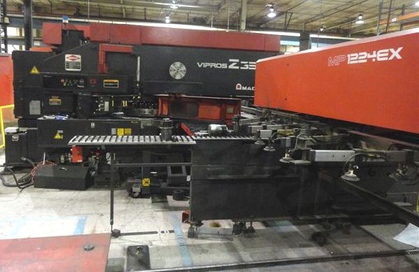 Amada VIPROS VPZ358PDC, Turret Punch