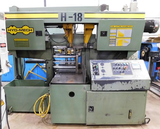 Hyd-Mech H18A Horizontal Bandsaw CNC control