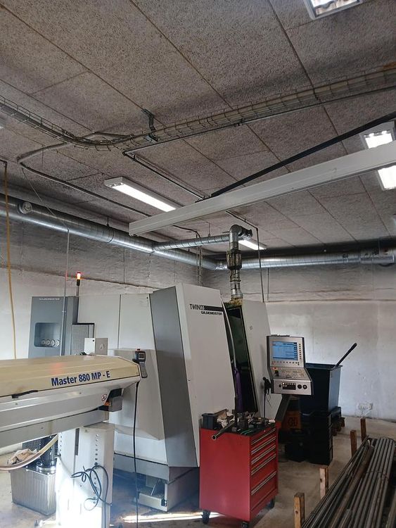 Gildemeister Siemens Sinumeric 840 D 6000 rpm Twin 65 2 Axis